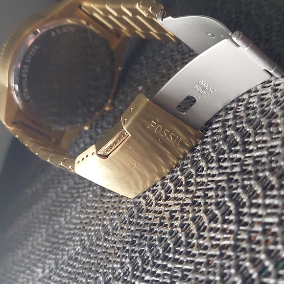 Fossil Watch Men's Brox Gold Tone - Picture 4 of 5